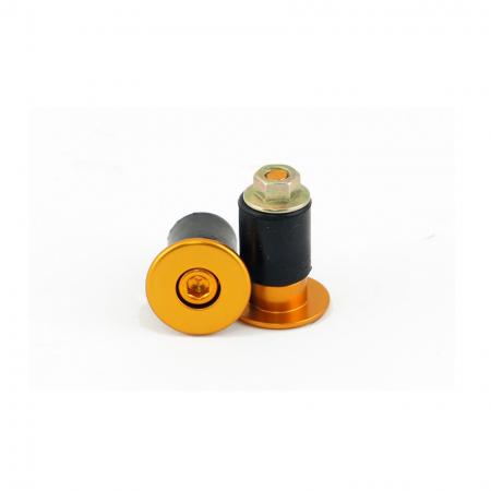 Gold bar end plugs